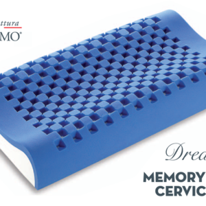 Guanciale Dream Memory Blue cervicale di Manifattura Falomo