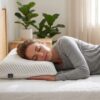 Guanciale Lattice Cervicale Innergetic Manifattura Falomo postura sul fianco