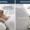 Guanciale lattice saponetta Innergetic Manifattura Falomo posture cervicali corrette