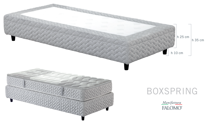Letto sommier Boxspring