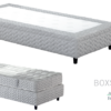 Letto Sommier Boxspring by Manifattura Falomo misure