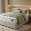 Materasso Manifattura Falomo Lyosetic Memory ambientata letto sommier
