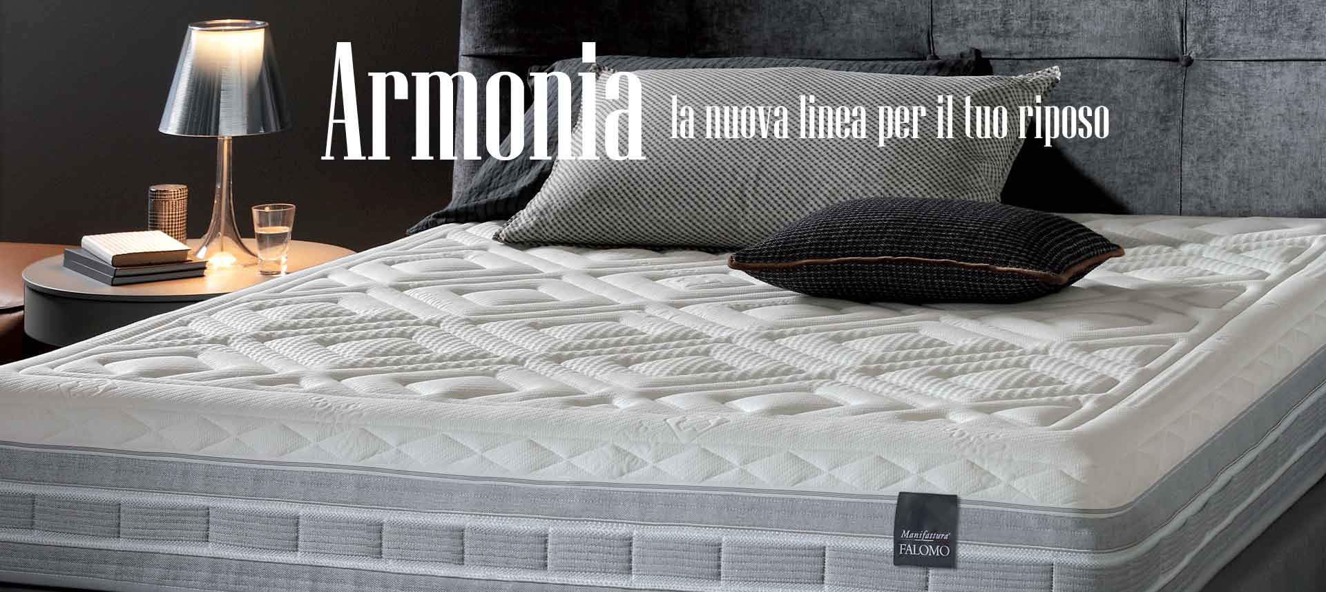 nuovi materassi Falomo Armonia by Manifattura Falomo