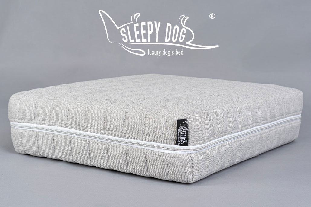 Letto per cani Sleepy Dog materassino grigio S