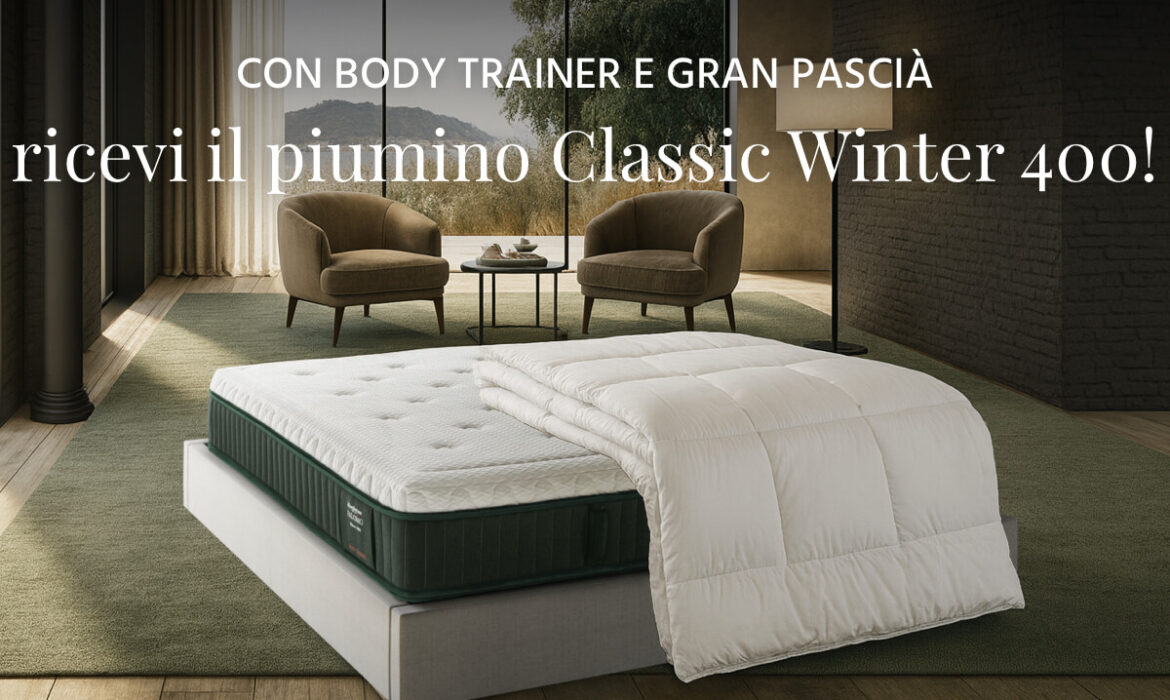 Promo Inverno Piumino in Omaggio by Manifattura Falomo