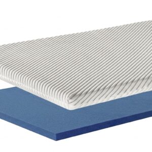 Topper Memory Fresh Blue by Manifattura Falomo il Sanodormire Lecco