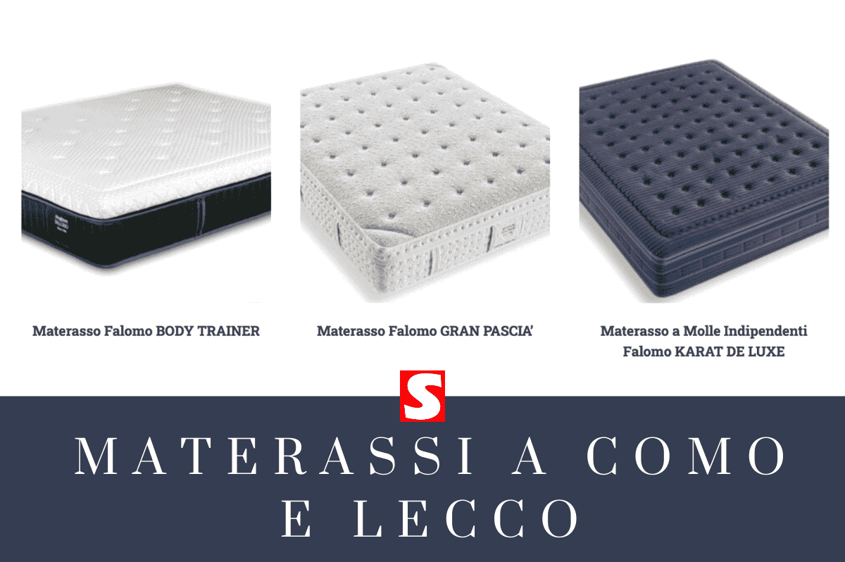 Materassi Como e Lecco: Guida Al Punto Vendita il Sanodormire by Manifattura Falomo