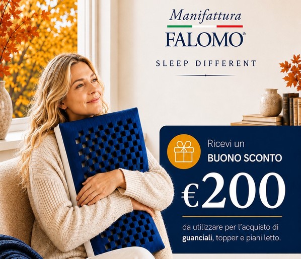 Promo il valore del riposo by Falomo